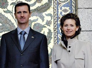 Bashar i Asma al Assad, Sirija