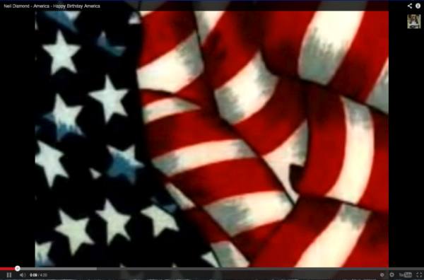 Neil Diamond - America - Happy Birthday America 