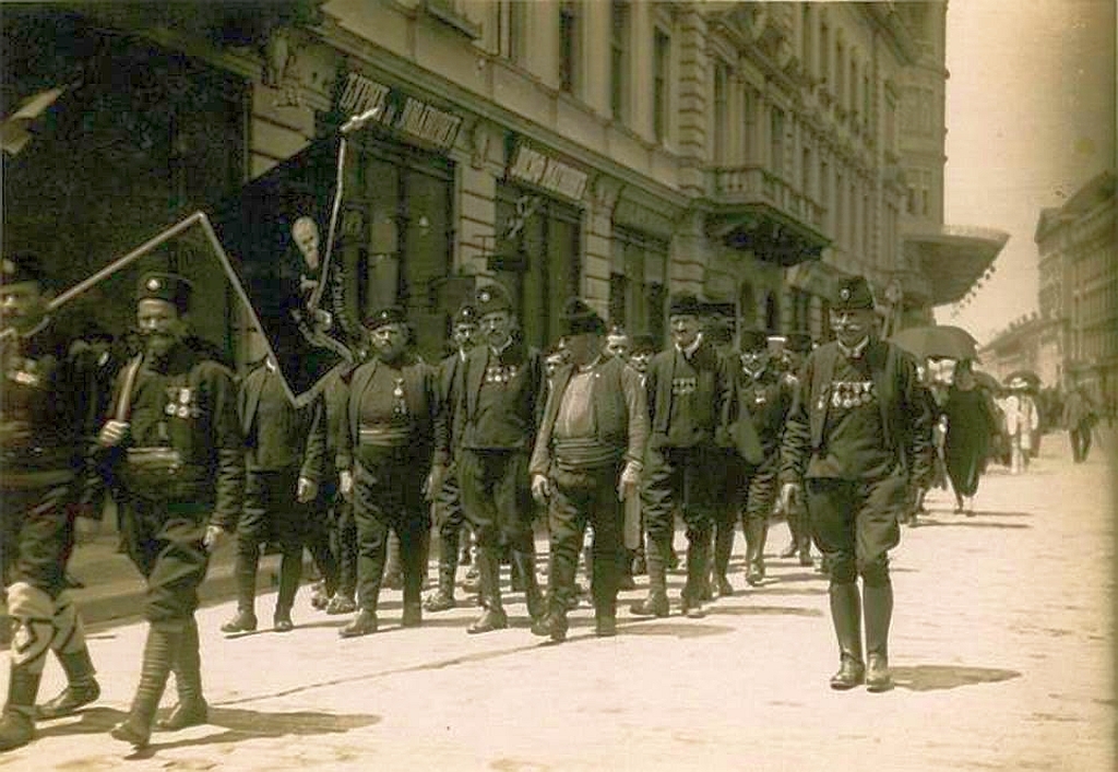 Cetnici u Beogradu 1920