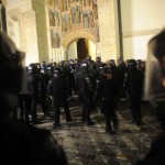 Policija pokušala ukloniti skupinu branitelja s Markovog trga i iz crkve Sv.Marka