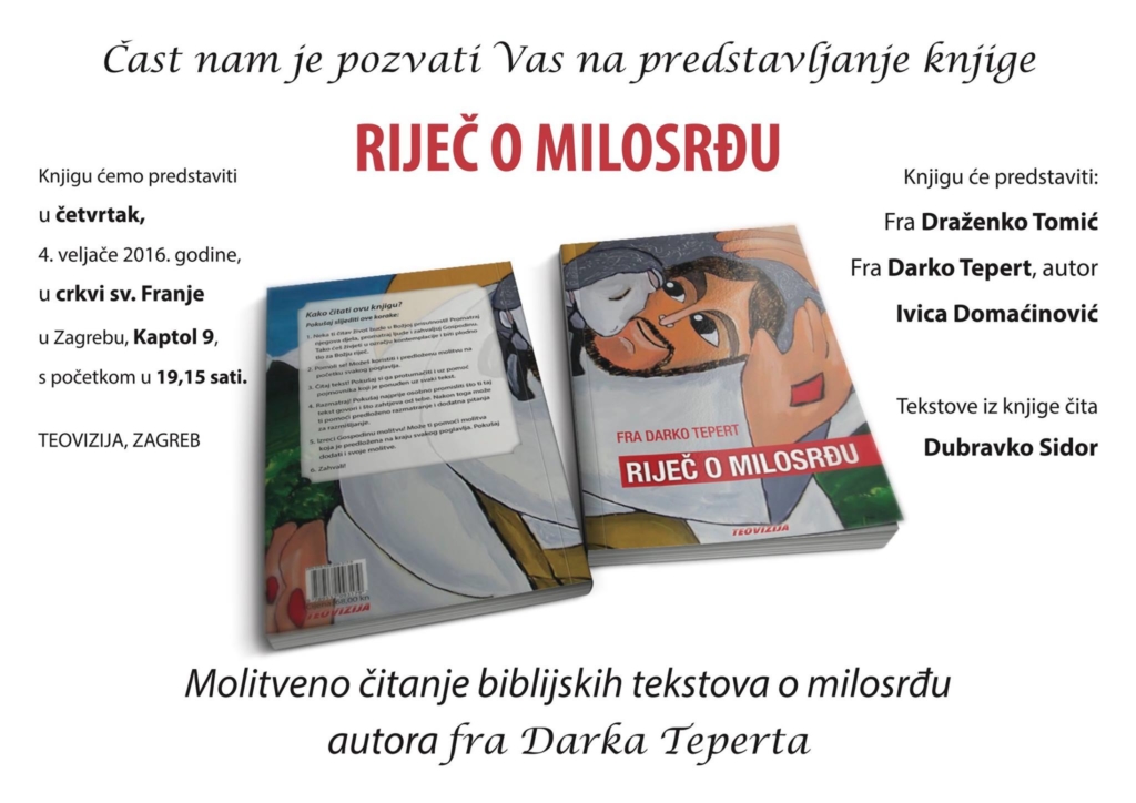 predstavljanje knjige riječ o milosrđu_o