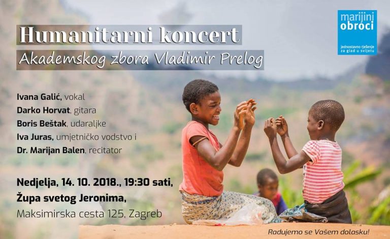 Humanitarni Koncert Akademskog Zbora Vladimir Prelog Za Marijine Obroke