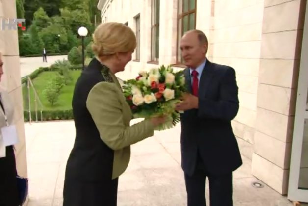 Grabar-Kitarović i Putin