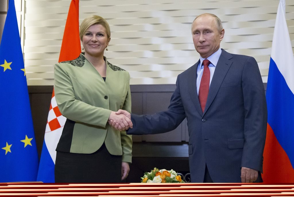 Grabar-Kitarović i Putin