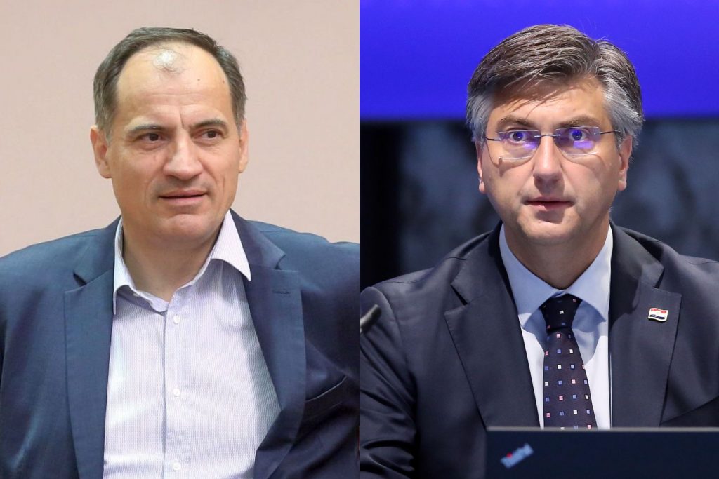 slaven dobrović i andrej plenković