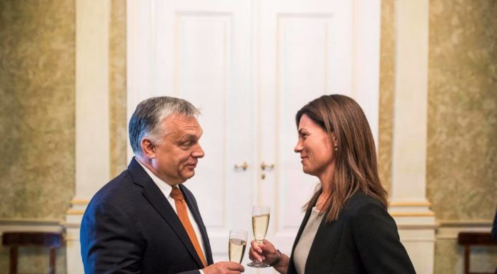 Viktor Orban Judit Varga