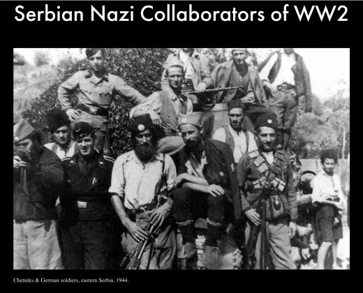 Balkanski Auschwitz bio je u Srbiji, a ne u Hrvatskoj! Serbian-Nazi-collaborators-WWII-520x420