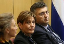 Andrej Plenković i Martina Dalić