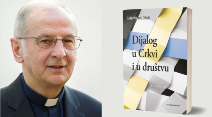 Nova knjiga prof. Stjepana Balobana, 'Dijalog u Crkvi i u društvu'