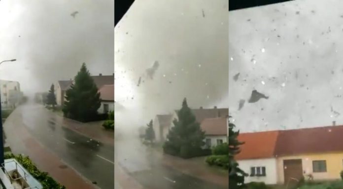 tornado češka