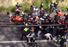 Veliki sukobi policije i prosvjednika u Australiji unatoč nedozvoljenim prosvjedima