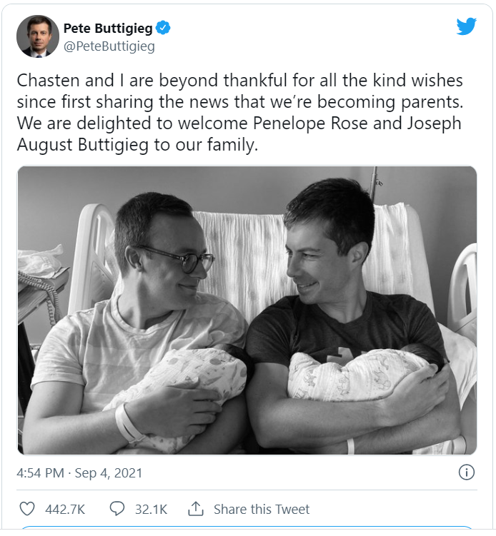 Twitt Pete Buttigieg