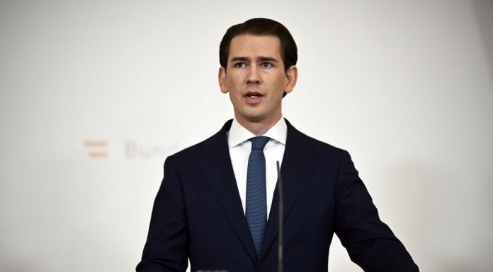 Austrian Chancellor Sebastian Kurz resigns