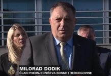SAD uveli sankcije Miloradu Dodiku