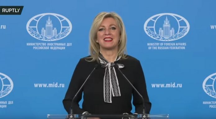 marija zaharova rusija mediji