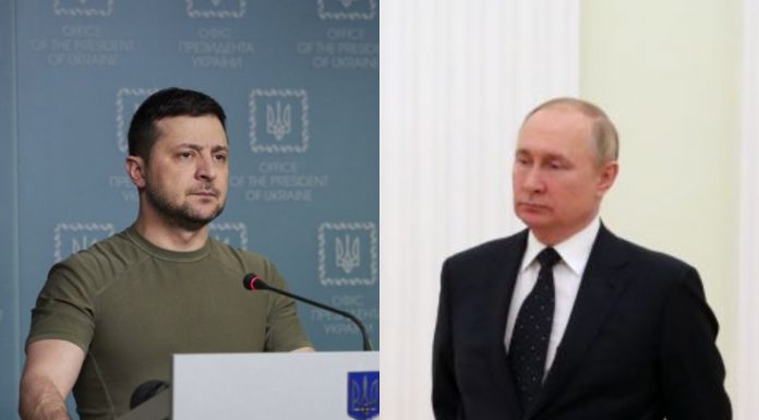 Zelenskij Putin