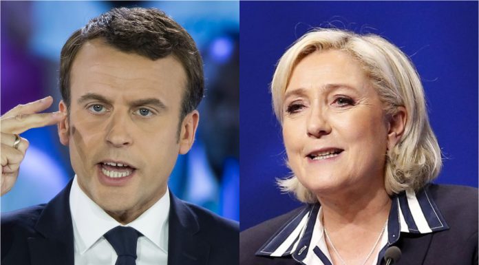 Macron Le Pen Francuska