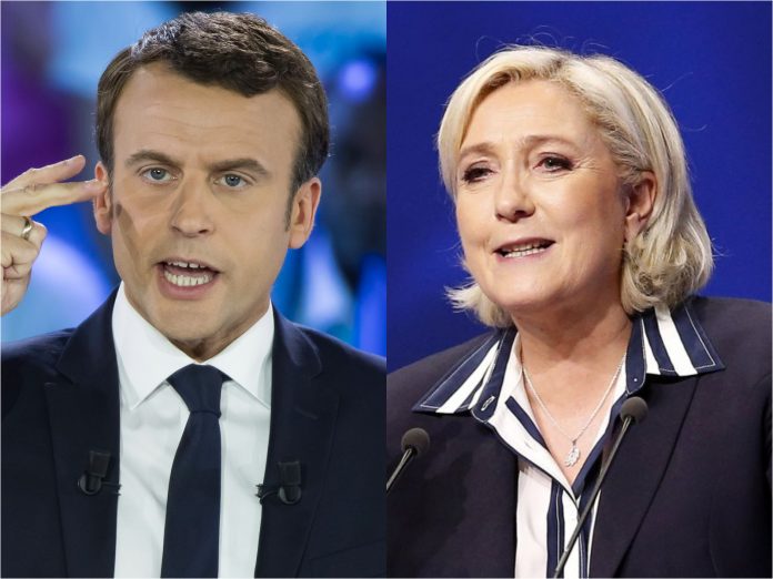 Macron Le Pen Francuska
