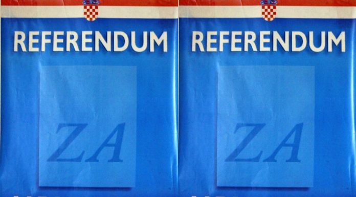 referendum za hrvatsku