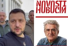 Od HND-a nagrađeni kolumnist Novosti Čulić zaključio da je Zelenskij nacist jer povremeno nosi crnu majicu