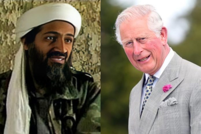 princ Charles, Bin Laden