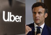 Uber, Macron