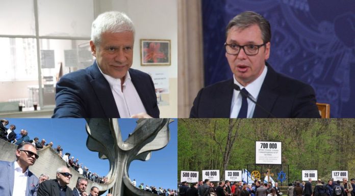 tadić vučić donja gradina jasenovcu