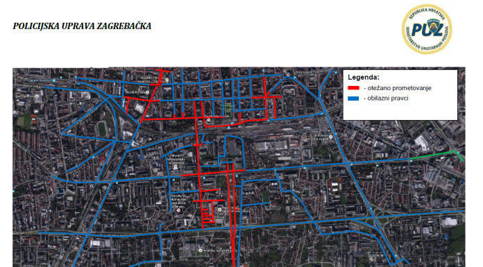 posebna prometna regulacija u zagrebu