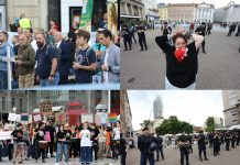 Muška krunica u Zagrebu: Prosvjednici razglasom ometali molitelje, sve je bilo puno policije