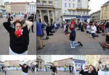 Tko kome oduzima prava? Muškarce koji su molili krunicu u Zagrebu ometala bukom i vulgarnim porukama, gazila dres reprezentacije