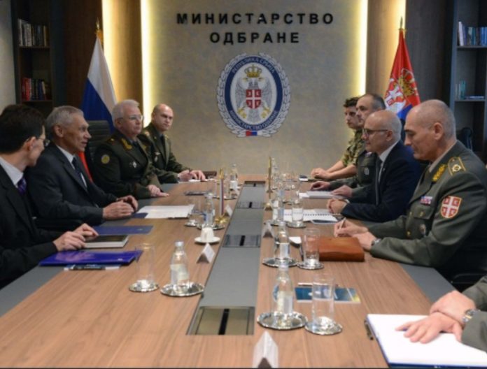 Srpski ministar obrane i ruski veleposlanik