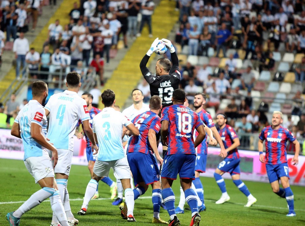 Pobjedom nad Hajdukom Rijeka došla na vrh ljestvice –