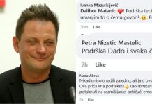 Matanić obrisao 'kajanje' na FB: Pogledajte tko ga je sve srcima i lajkovima podržao