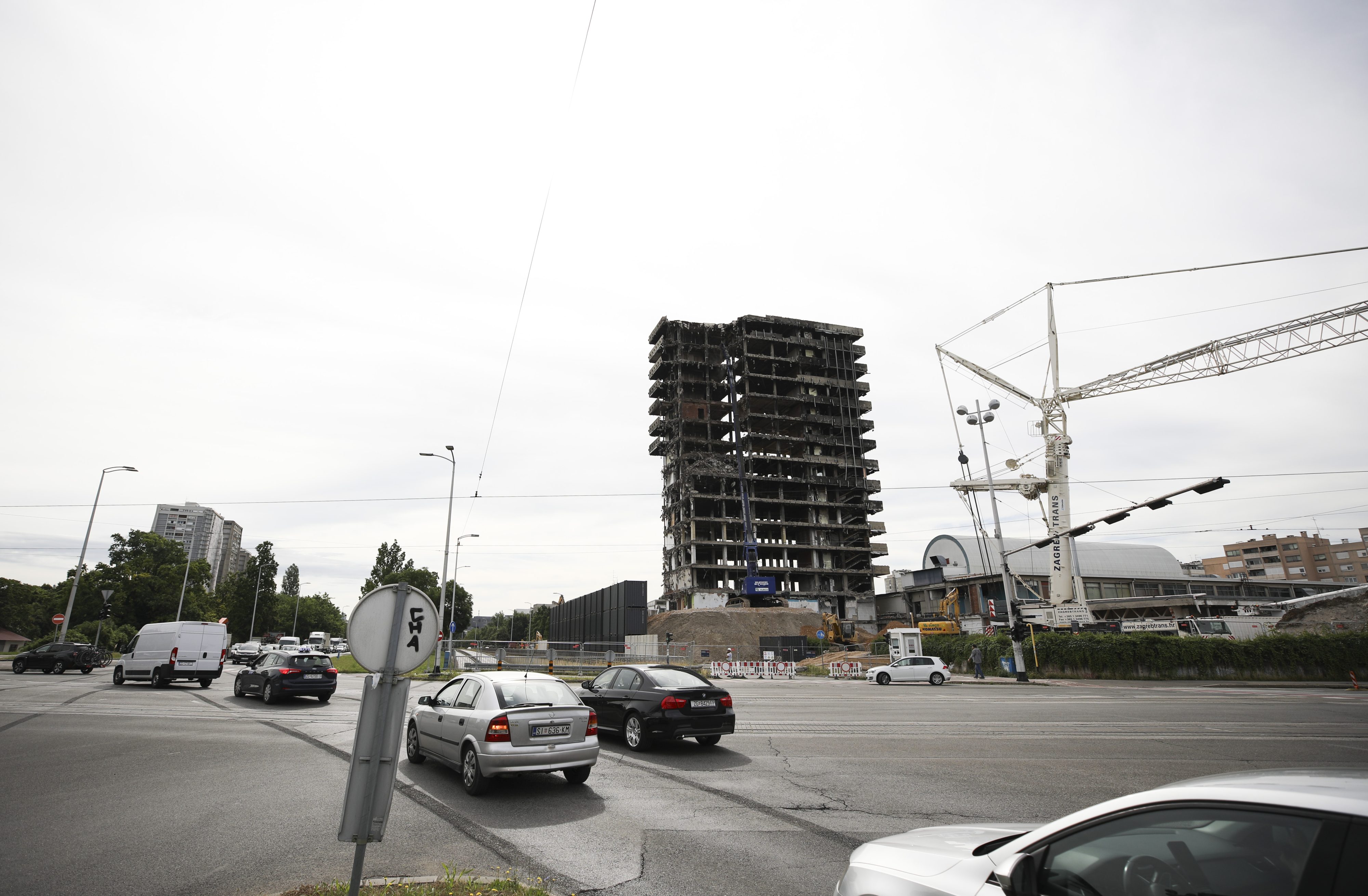 Stručnjak o Vjesnikovu neboderu: Konstrukcija je v