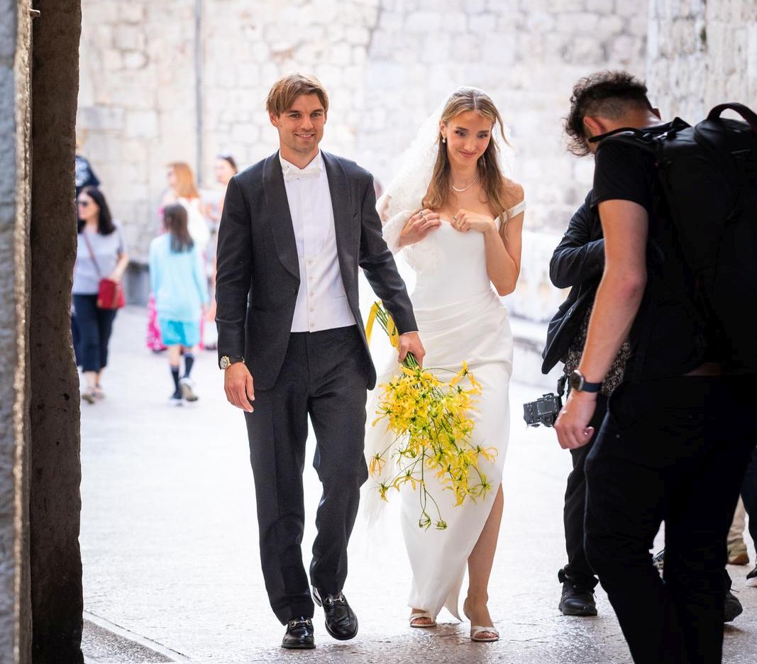 Borna Sosa i Ivona Šimunović vjenčali se u Dubrovniku