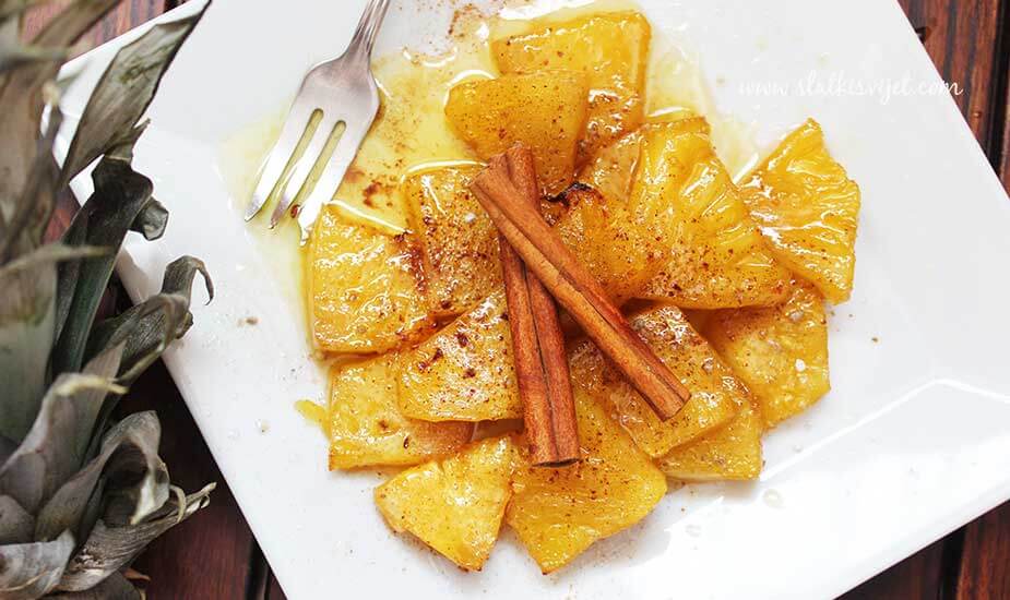 Pečeni ananas: Zdravija alternativa klasičnim desertima